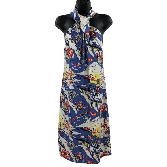 Tommy Bahama Dresses & Skirts - Tommy Bahama Women's Relax Aloha Hawaii Floral Tropical Halter‎ Dress Size XXS
